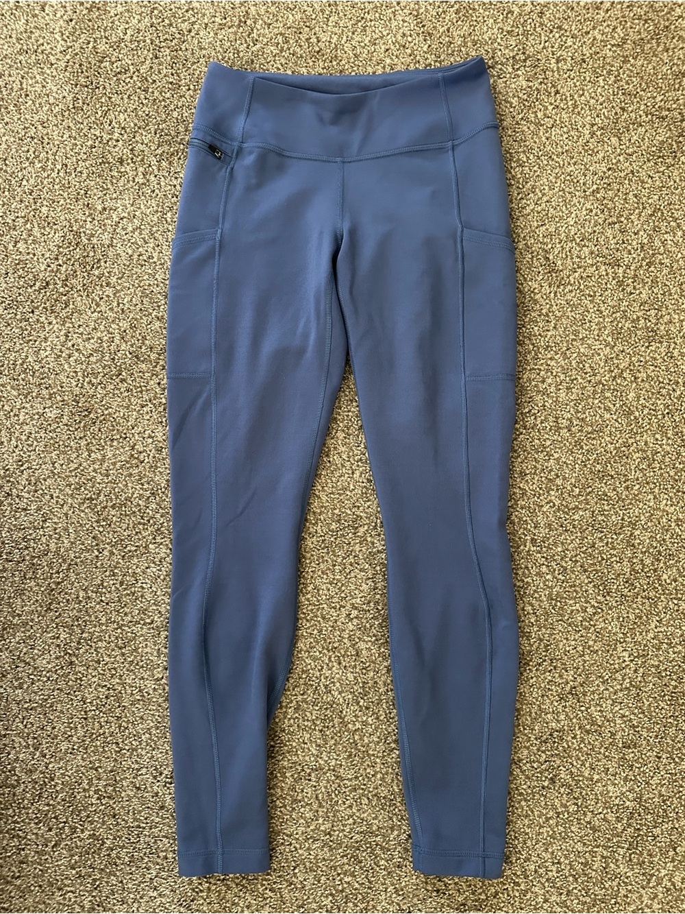 Patagonia Women’s Slate Blue Leggings with Side Pockets